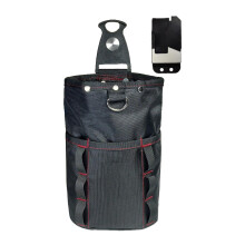 Crowded Polyster Flexible Waist Bag Highlighting Spring Hook-S