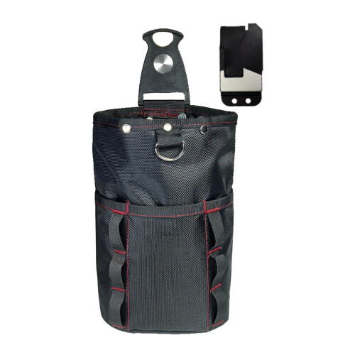 Crowded Polyster Flexible Waist Bag Highlighting Spring Hook-S