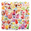 50 Piece Aquarelle Cocktail Tagging Paster Cut Waterproof 1
