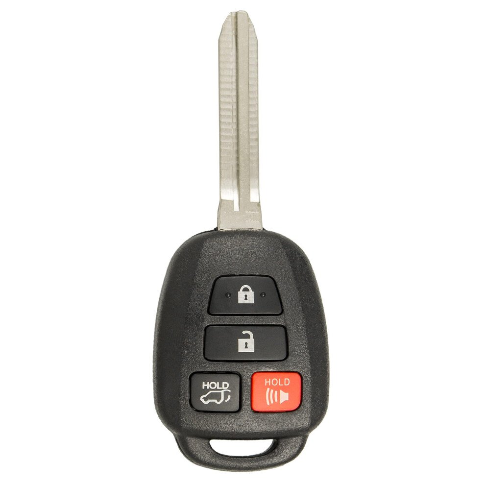 Keyless Entry Remote Key Fob For Toyota Gq452t With Trunk Release Compatible With Rav4, Highlander, Tacoma 9119770942081