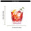 50 Piece Aquarelle Cocktail Tagging Paster Cut Waterproof 3