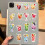 50 Piece Aquarelle Cocktail Tagging Paster Cut Waterproof 5