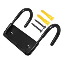 Wall Mounted Ironing Board Holder, Metal Hanger, SpaceSaving Laundry Organizer, Easy Install, Fits Most Boards
