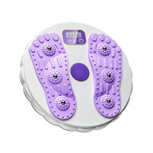 ABS Twist Board for Waist Training, 2In1 Disc Massage for Arms, Thighs, Buttocks, Waist Training Disc, ABS Plastic, Purple