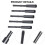 Arrow Insert Adapter Aluminum Connector ID4 2mm Shaft Compatibility 12Pack 6x7.5MM Silver 3
