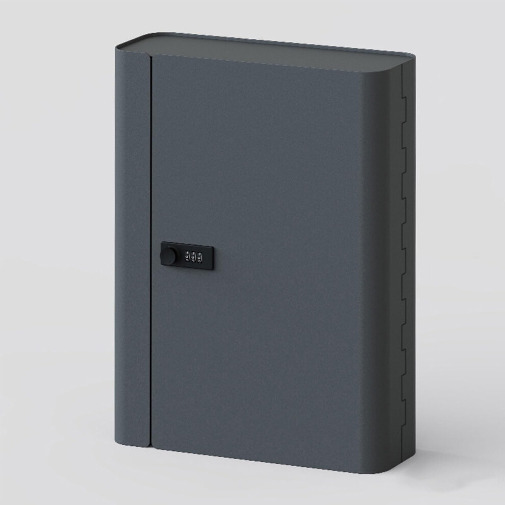 Wall Mounted Key Lock Box For Real Estate Agents And Homeowners, Secure Key Access, 48X32x8 Cm, Grey 9119770945549
