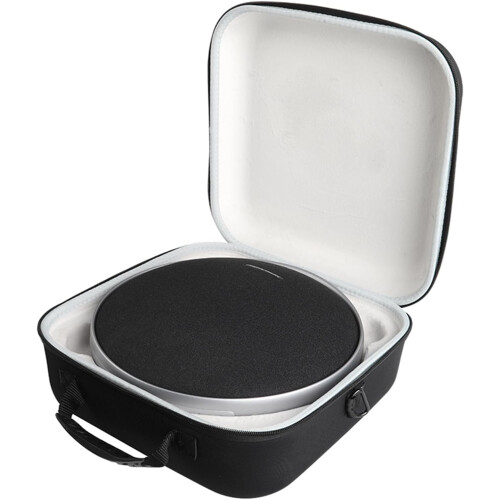 Hard Carrying Case For Studio9 BluetoothCompatible Speakers, Travel Protective Interior, Grey 2