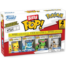 Sammlerfigur - FUNKO - Bitty Pop! Pokemon - Pikachu - 4 Stück - 2,3 cm