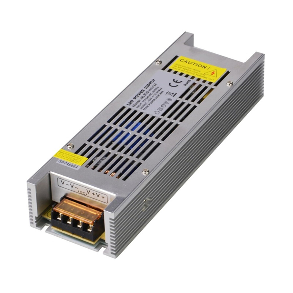 Led Power Supply 24V Dc 300W 12A Constant Voltage, 175240V Ac Input, Fanless Ip20, No 9365049225380