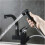 Faucet 360Degree Swivel Deck Mounted PullOut Kitchen Mixer Tap Flexible Hot Cold Black Square 3