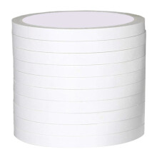 10 Rolls Double Sided Tape for Art Craft-0.8 cm wide and 10 m