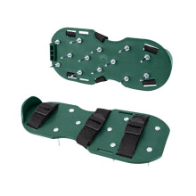 Lawn Aerator Shoes, Metal Construction, Easy Installation, Outdoor Yard Care, Replaceable Spikes