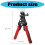 Multifunctional Wire Stripper for Efficient Stripping Cutting 3