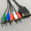 Ps2 Ps3 Component Av Cable,High-Definition Graphics Crystal Clear Picture Component Av Cable With Progressive Scan And Clear Sharp Image For Hdtv Or 8