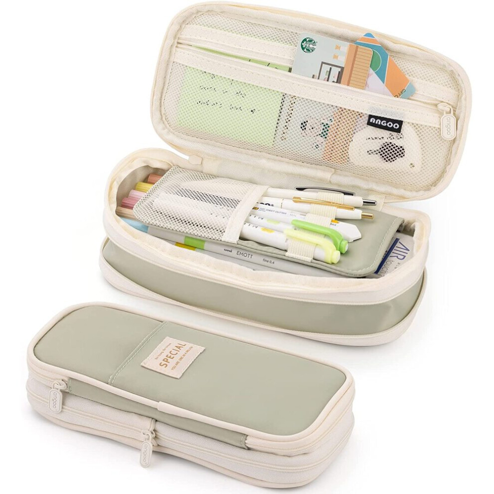 Stationery Companion, Stylish Design Aesthetic Pencil Case, High-Quality Materials Large Capacity Pencil Bag, Secure Zipper Closure For Teen And Adult 9486358012468