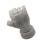 Plastic handmodel Flexibele beweegbare vingers Oefenpop-Wit 1