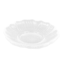 Glass Teacup Coaster, Clear Glass Saucer For Tea Cups, Surface Safe, Multipurpose Drink Coaster And Plate, Table Decor