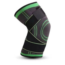 Knee Pads Compression Knee Pad For Sports, Volleyball Knee Protection  Gym Knee Brace Protector, Size L, Green