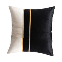Housses de coussin décoratives en velours à motif brodé de marque, tissu confortable, durable et respirant, idéal pour de nombreuses applications.
