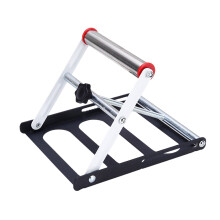 Mitre Saw Stand Adjustable Height Folding Roller Stand Steel Construction Portable Workshop Storage Frame