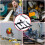 Mitre Saw Stand Adjustable Height Folding Roller Stand Steel Construction Portable Workshop Storage Frame 3