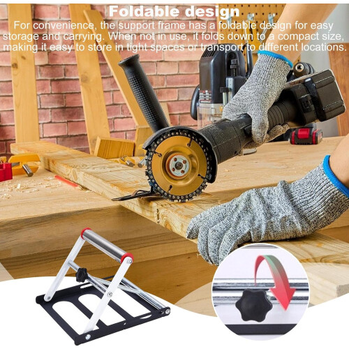 Mitre Saw Stand Adjustable Height Folding Roller Stand Steel Construction Portable Workshop Storage Frame 1