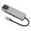 Πολυλειτουργικός προσαρμογέας USB C Hub για Macbook Pro, κρυστάλλινη ροή βίντεο, θύρες USB 4
