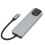 Πολυλειτουργικός προσαρμογέας USB C Hub για Macbook Pro, κρυστάλλινη ροή βίντεο, θύρες USB 5