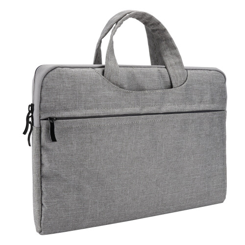 Bolsa para laptop, capa de nylon resistente à água com espuma acolchoada à prova de choque para tablets de 11 polegadas, forro macio, alça de 1