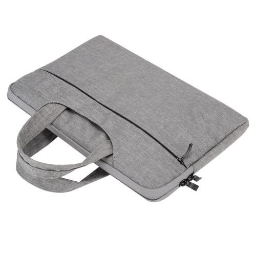 Bolsa para laptop, capa de nylon resistente à água com espuma acolchoada à prova de choque para tablets de 11 polegadas, forro macio, alça de 2