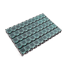 Multi Pack 50 Stackable ABS Component Boxes For Resistors-Black