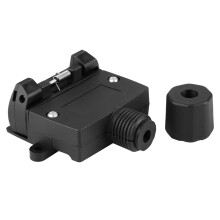 7-poliger Anhängerstecker-Adapter nach australischem Standard, einfach anzuschließen, mit Messingstiften und Kunststoffgehäuse.