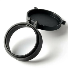 Scope Lens Cover Transparent, Fits 3069mm Objective Lenses, 43mm Diameter, FlipUp Quick Spring Cap for Hunting