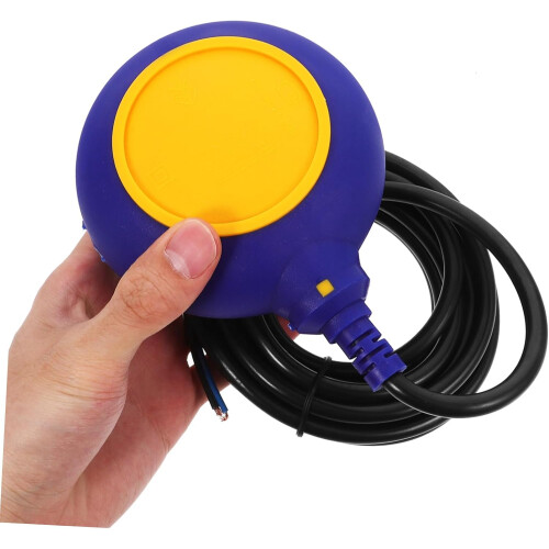 Water Level Sensor Controller Pool Float Switch For Swimming Pool Liquid Level Management, Model WLS100, 110240V 1