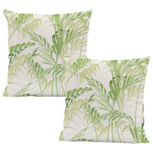 Housses de coussin élégantes, motif aquarelle artisanale de feuilles d'eucalyptus, polyester de qualité supérieure, couleur vert sauge, fermeture