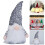 Weihnachts-Plüsch-Rudolph-Puppenornament, einfache-Grün 3