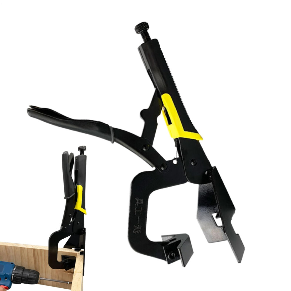 Corner Clamp Right Angle Woodworking Jig, Nonslip Adjustable Positioning Clamp, Quickrelease Clamp For Furniture 9365049227407
