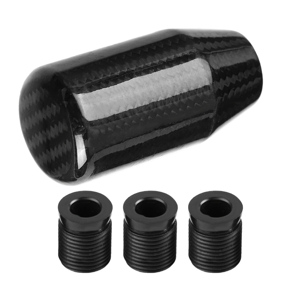 Carbon Fiber Gear Shift Knobs Universal Fitment Comfortable Design Ergonomic Handle High Strength Carbon Fiber Car Manual Shift Knob Easy To Install 9139052495210