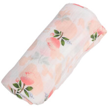 Muslin Swaddle Blanket For Newborns, Ultra Soft Cotton Baby Wrap, Stroller Car Seat Crib Use