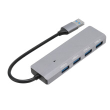 Fortschrittlicher USB-Hub mit Aluminiumgehäuse gewährleistet schnelles Laden und Hochgeschwindigkeits-Datenübertragung für nahtlose