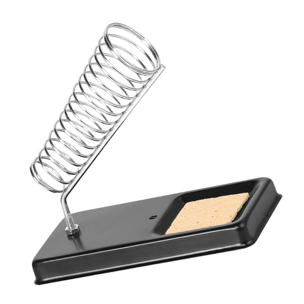 Soldering Iron Stand With Sponge, Temp Resistant Holder For Electronics And Burn Protection 9365049228190
