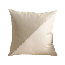 Housses de coussin artisanales en similicuir souple, avec fermeture éclair invisible, pour canapé. Idéales comme cadeaux d'anniversaire, de