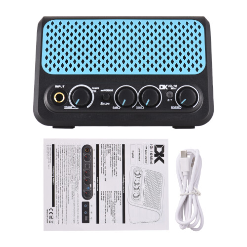 DK 10 W kleiner E-Gitarrenverstärker, sauberer 1