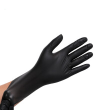 Guantes de examen de nitrilo de alto rendimiento para protección de grado médico, guantes sin látex que garantizan seguridad y comodidad en