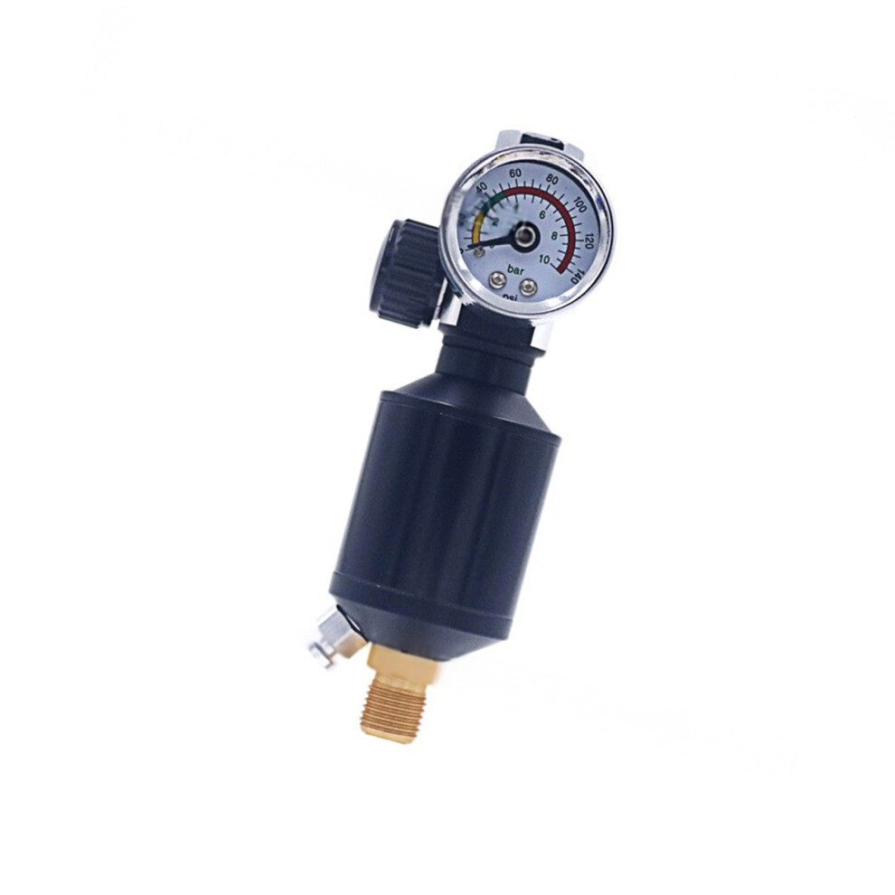 Air Compressor Filter Regulator With Pressure Regulator-Black 7696001281413