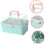 Bottle Dryer Rack Portable Tableware Container With Cover For Drying Bottles And Dinnerware Green 4