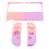Capa de silicone macia e confortável para Nintendo Switch OLED, com encaixe perfeito e proteção aprimorada para os analógicos. Alta qualidade e 6