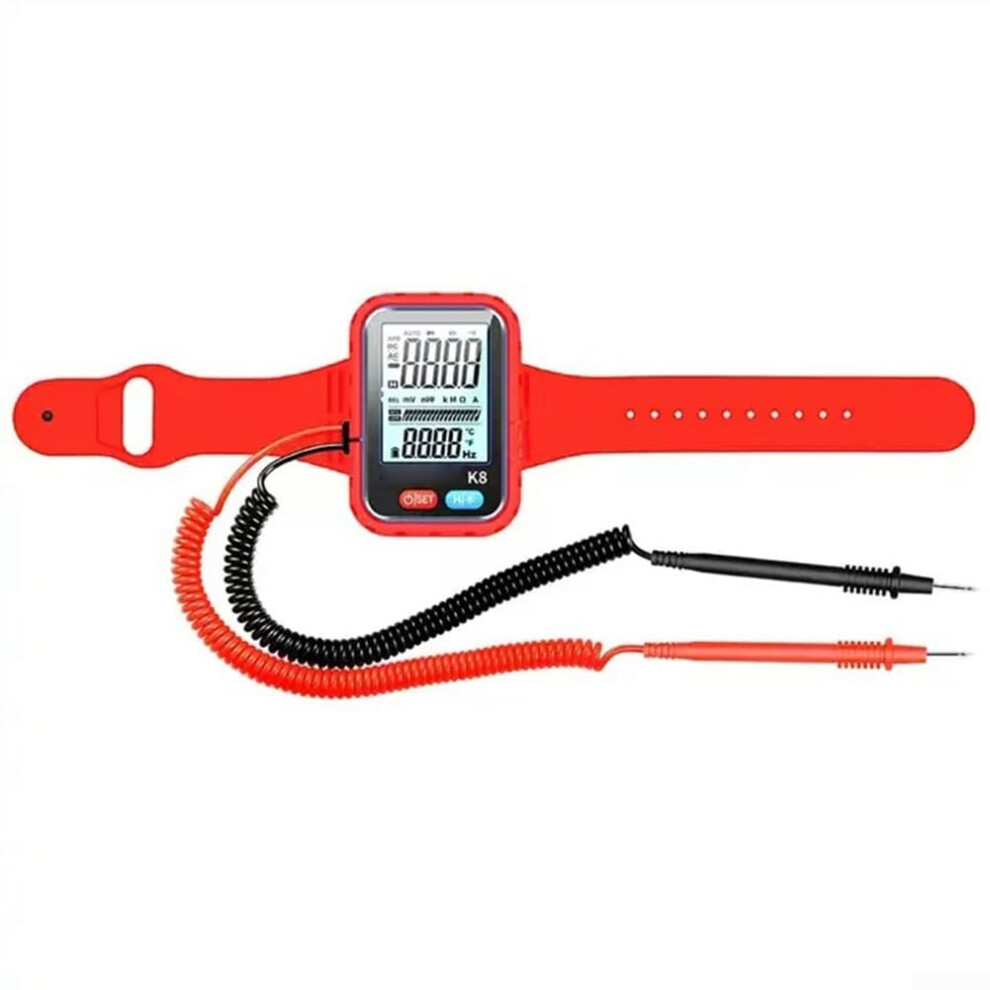K8 Digital Wrist Multimeter Portable Tester Working At Height Ac/Dc Voltage Current Resistance Configuration 9119770948830