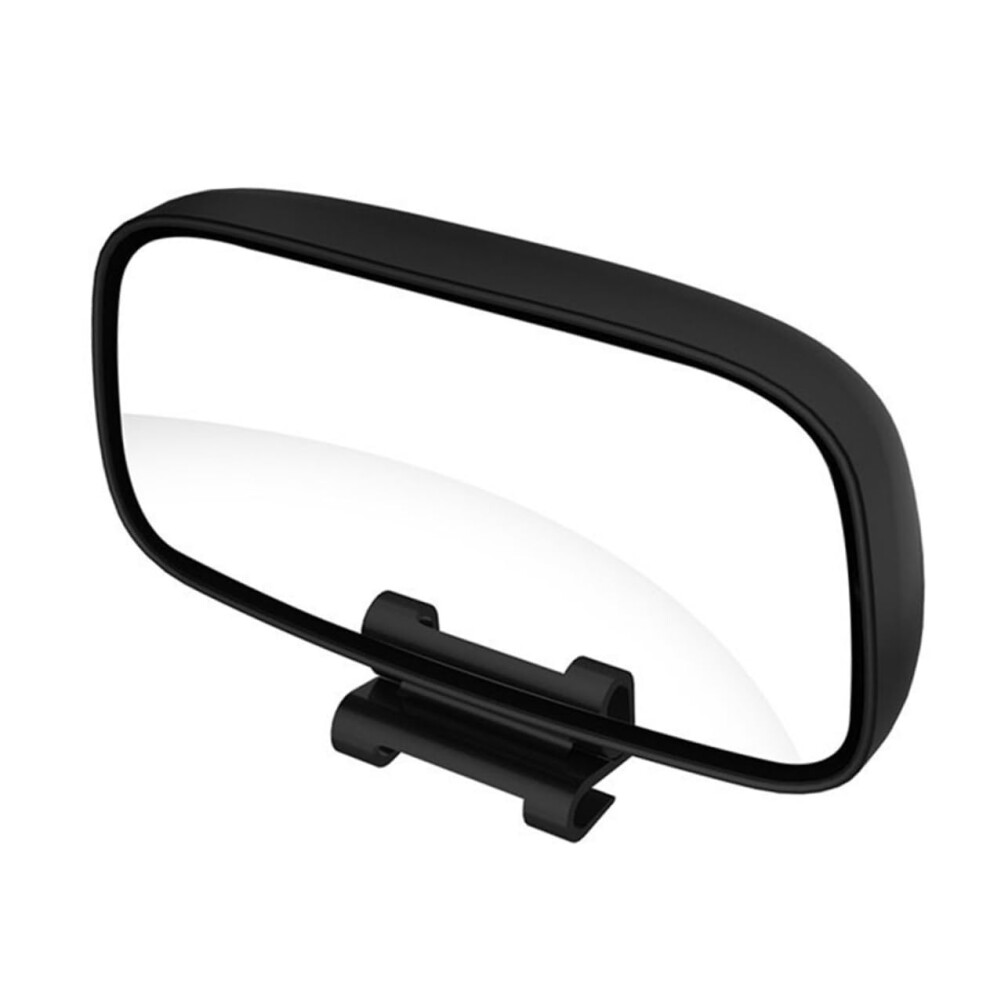 Wideangle Blind Mirror For Cars, Rearview Auxiliary Mirror, Onepiece, Easy Installation Black 9365049227667