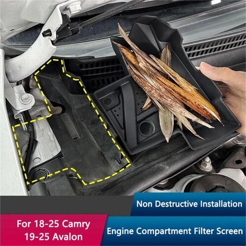 Engine Dustproof Filter Screen For Toyota Camry 2018, Avalon 2019 Engine Compartment Cover Keeps Debris Out 1